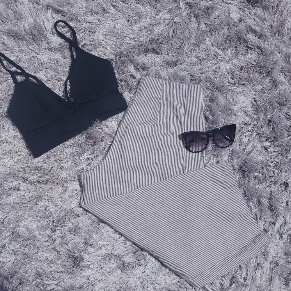 High Waisted Palazzo Pants
